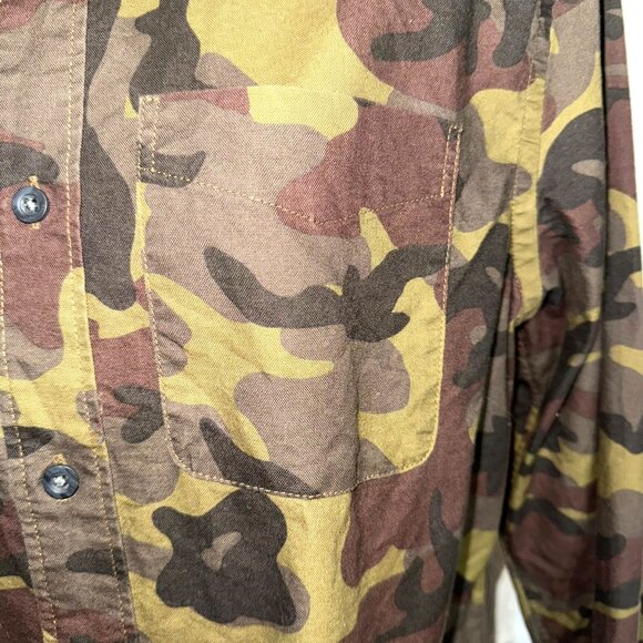 The Modern Oxford Gap Size Small Camouflage Men's Button Down - Picture 5 of 6